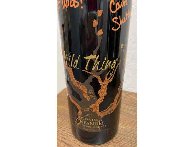 Signed Magnum of Wild Thing 2011 Zinfandel