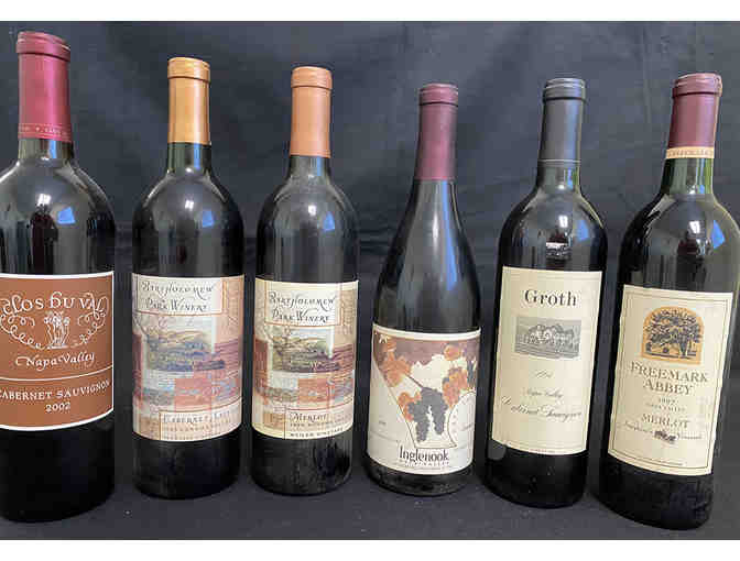 Six Classic California Red Wines