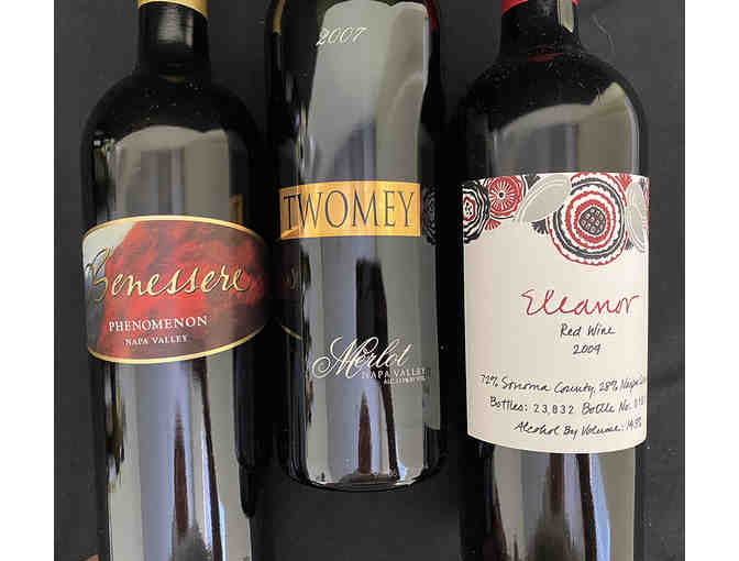 Mixed case red wines
