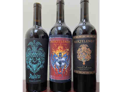 3 Highly-Rated Napa Valley Red Wines by Hertelendy Vineyards