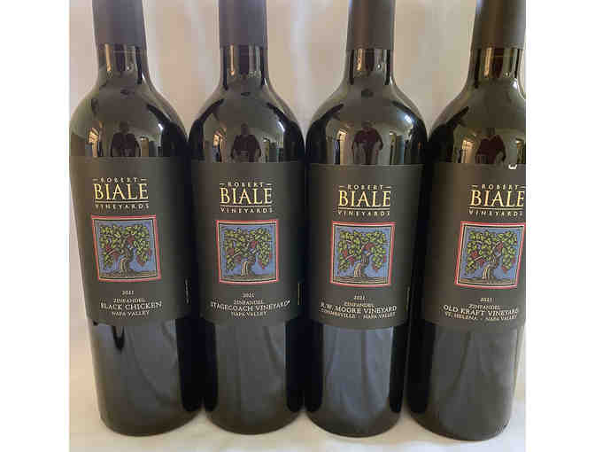 Four Zinfandels and a White Wine from Robert Biale Vineyards - Photo 1