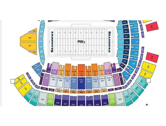 Two Seattle Seahawks 2024 Nov 24 Tickets and Two Nights at Courtyard Seattle Downtown