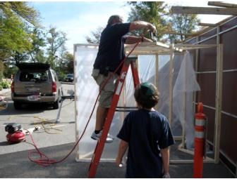 KSA Student Built SUKKAH!