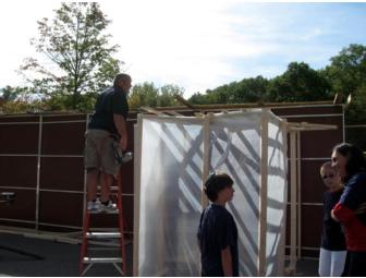 KSA Student Built SUKKAH!