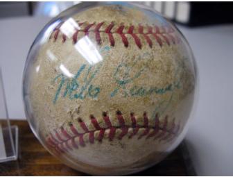 Signed Baseball by former Red Sox player