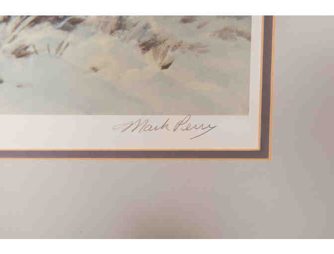Chill of Dawn by Mark Perry, Framed Print, Signed 186/1350