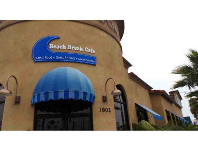Breakfast or lunch for Two  from Beach Break Cafe!
