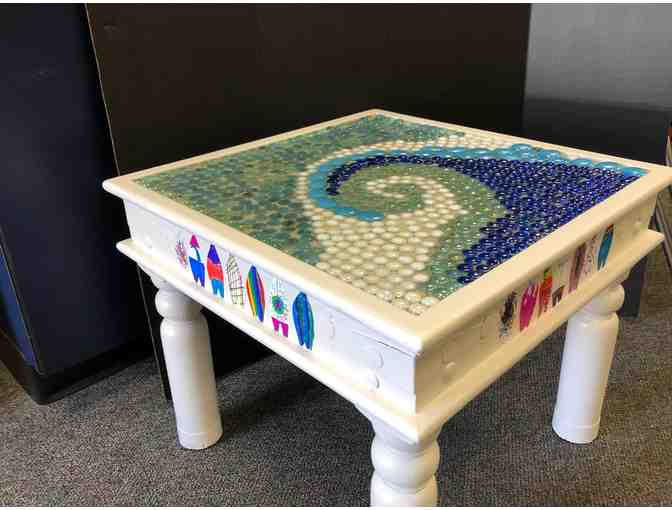 Mrs. Gizzi's 'Wave' Side Table!