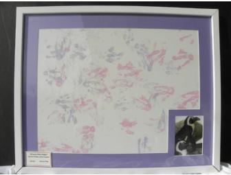 'Princess Pitter Patter' Painting by Sylvester and Ruby, African Penguins