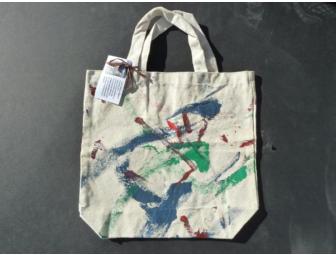 Medium Tote Bag decorated by 'Jana' African Elephant