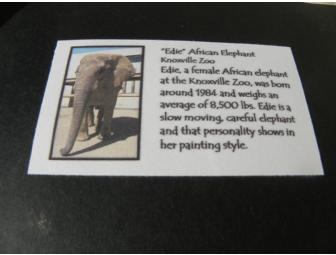 Set of 4 Notecards by 'Edie' and 'Tonka' African Elephant