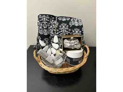 Black and White Beauty Basket