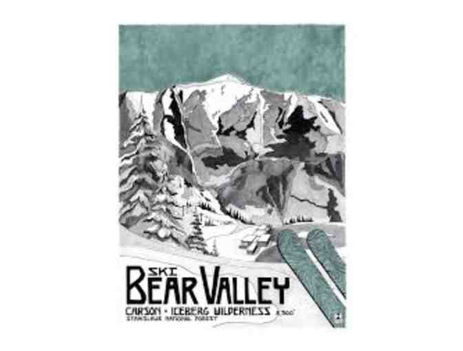 Bear Valley Ski Resort, 2016/17 Season Pass & Bear Valley Hat