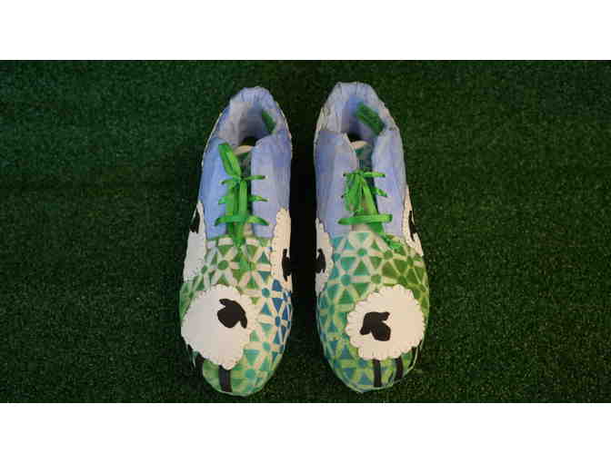 Locally Painted Cleats - Lauren Lay