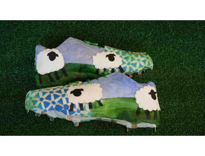 Locally Painted Cleats - Lauren Lay