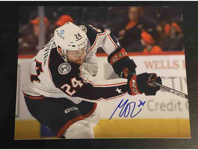 Mathieu Olivier Autographed Puck & Photo