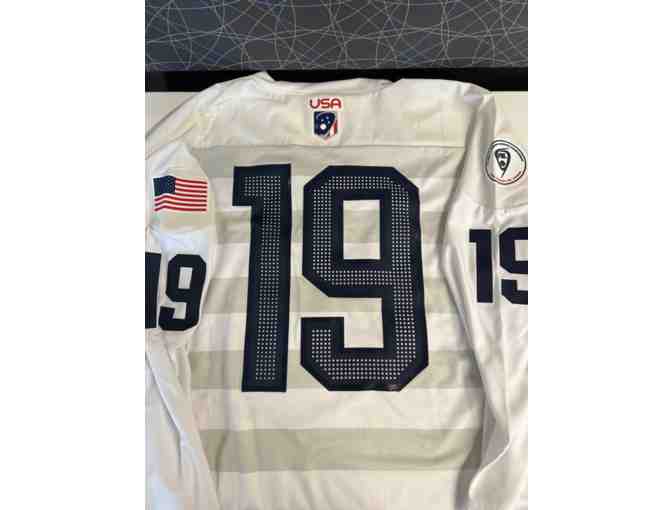 2019 World Lacrosse Men's Indoor World Championship Team Autographed Jersey