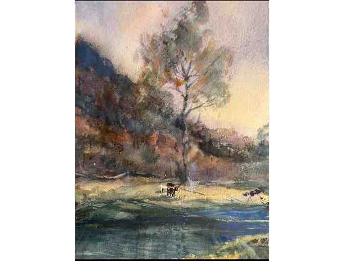 Alfred Addy Watercolor Landscape - Photo 4