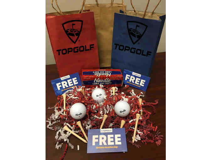 Top Golf Gift Bag - Friends Basic Lifetime Membership Pack for 20 People