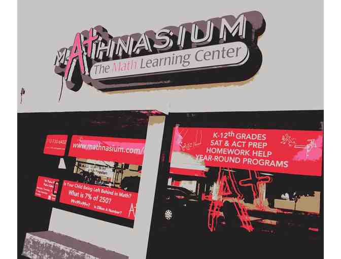 One month of free attendance at the Culver City Mathnasium
