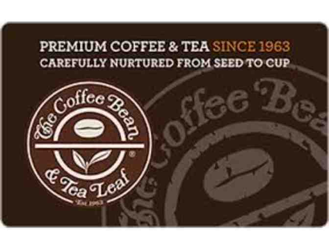 Two $15 gift cards to Coffee Bean and Tea Leaf