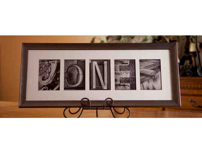 Sticks and Stones Alphabet Photography: $50 gift certificate