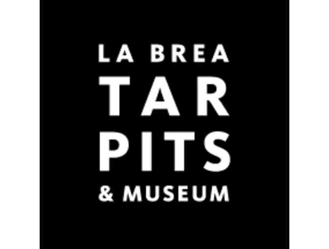 Four guest passes to either the Natural History Museum or the La Brea Tar Pits in LA