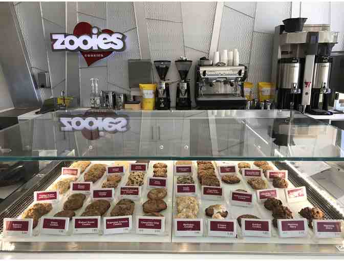 A $10 gift certificate to Zooies Cookies in Los Angeles