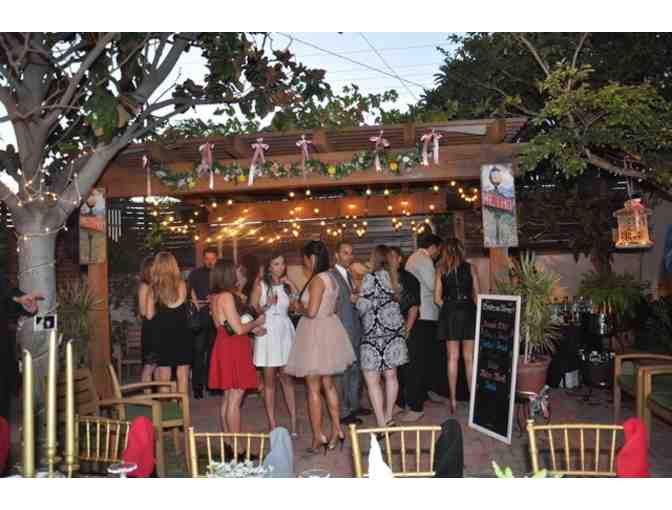 A catered theme party for 20 by the Wilson Family in Culver City