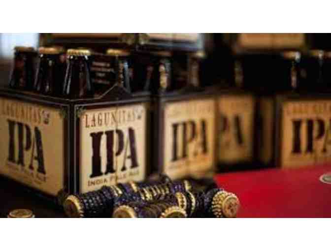 Lagunitas Brewing Co. Sip & Spill auction swag package plus a case of their signature IPA