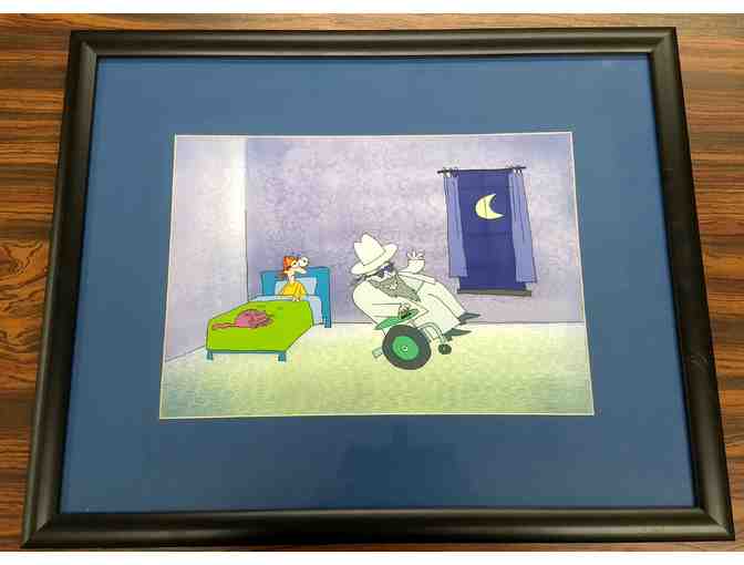 An animation cel from 'Pelswick' the animated series (2000-2002)