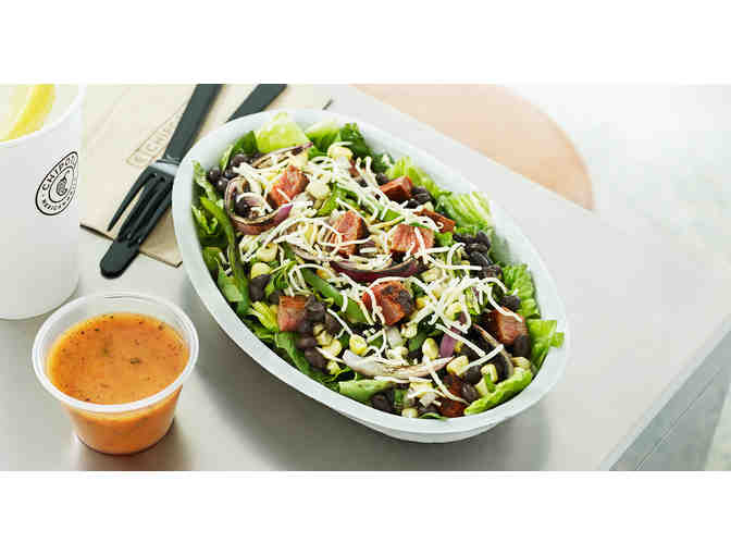 Dinner for four at Chipotle - gift card