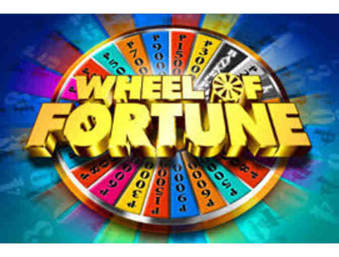 Wheel of Fortune--passes for 4 to a taping plus swag