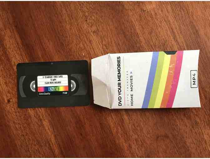 Gift Card for 5 videotapes converted to digital