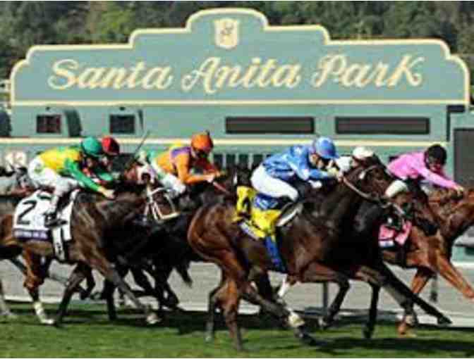 Santa Anita Racetrack: Four Club House passes and valet parking