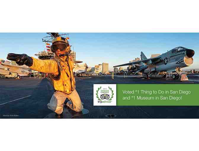 USS Midway Museum in San Diego - Family Four pack of guest passes
