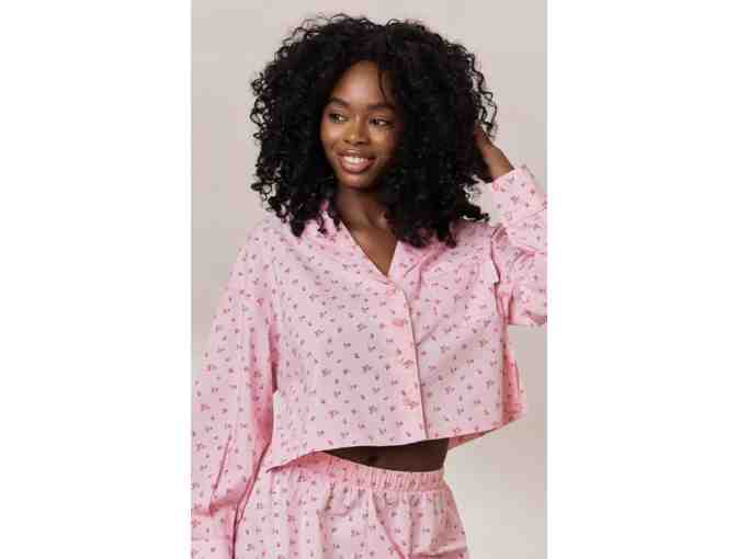 Lounge - Women's Pajama Set Pink - Photo 1