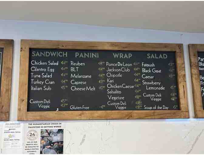 Jackson Market and Deli - $100 Gift card