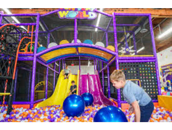 2 Open Play Tickets to Fun Play World Indoor Playground