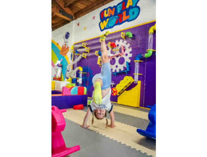 2 Open Play Tickets to Fun Play World Indoor Playground