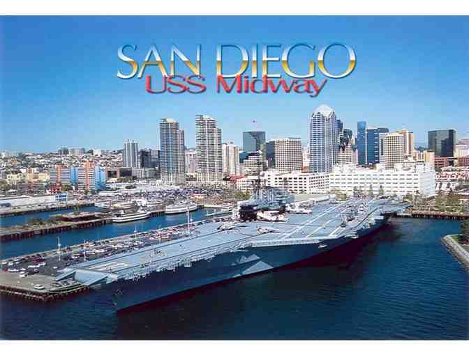 USS Midway Museum: Four Guest Passes & Four Air Combat 360 Tickets