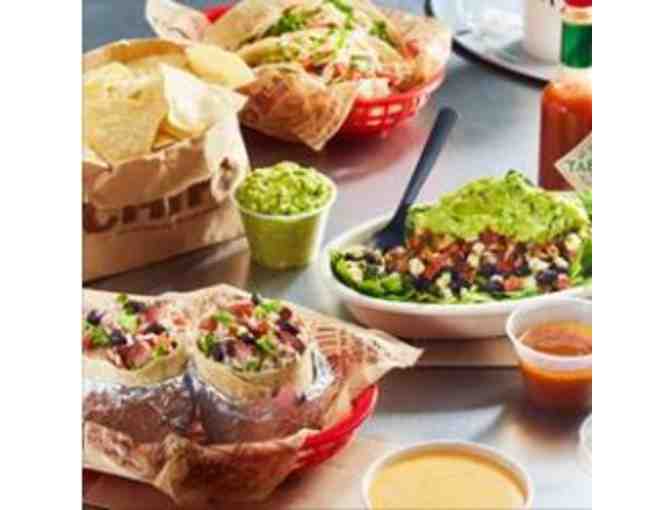 Chipotle Lunch or Dinner for 4