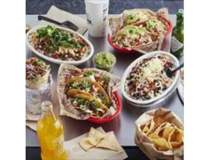 Chipotle Lunch or Dinner for 4
