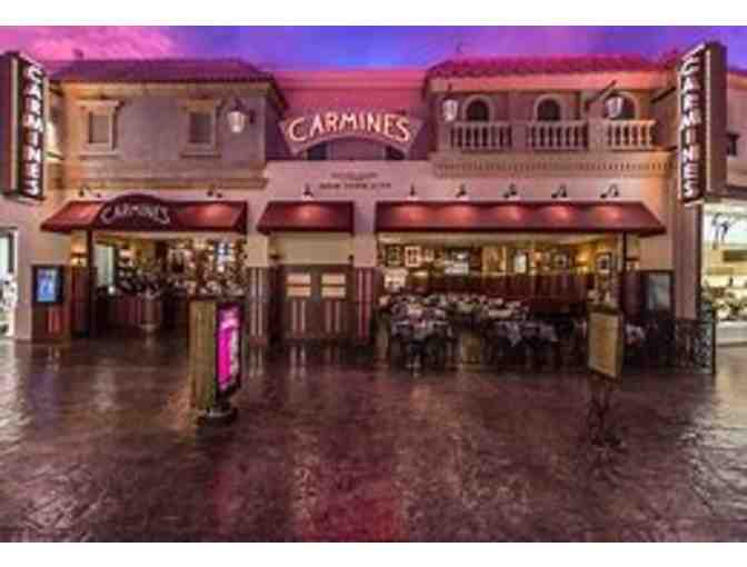 $100 Gift Card to Virgil's BBQ on the Linq or Carmine's New York Italian Restaurant LV