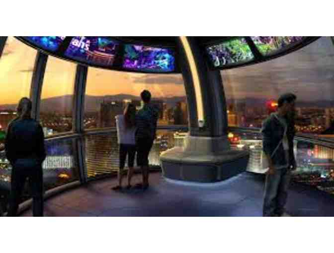 4 Tickets to the HIGH ROLLER in Las Vegas! World's Tallest Observation Wheel