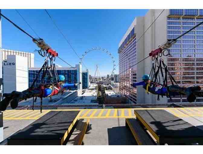 4 Tickets to Experience the Fly Linq ZipLine in Fabulous Las Vegas!