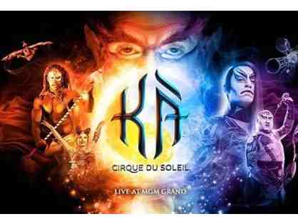 2 Tickets to KA by Cirque du Soleil at MGM Grand in Las Vegas!