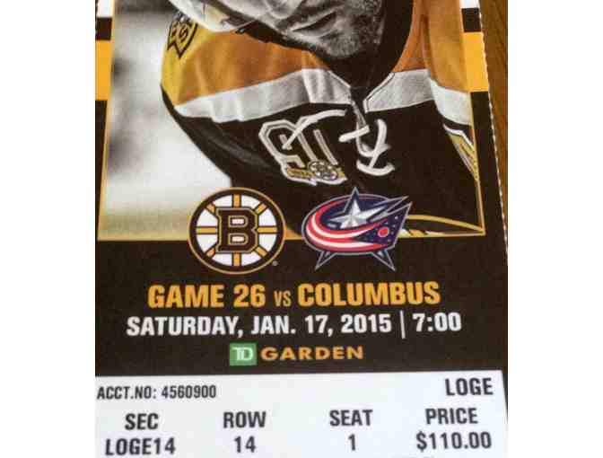 Bruins vs. Blue Jackets