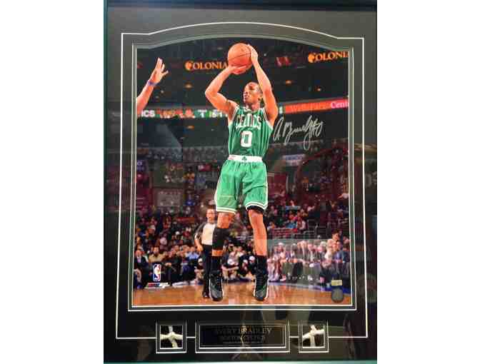 Avery Bradley Autographed Photo with Used Net