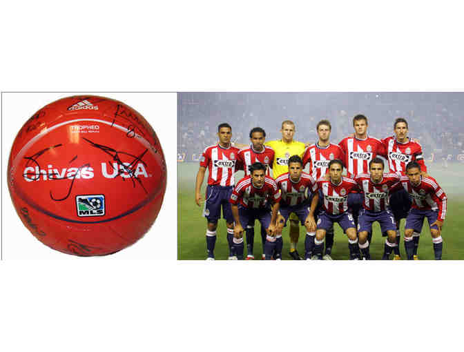 New Chivas USA Team 2013 Signed Soccer Ball.